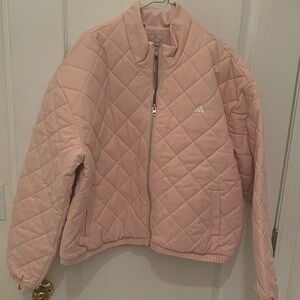 Pink Quilted Jacket